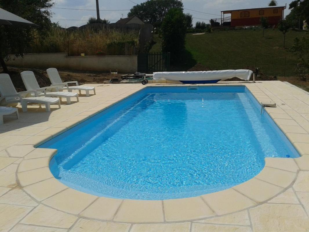 La Roulotte De Bourgogne Villa Brianny Bagian luar foto
